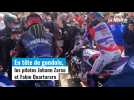 VIDEO. Parade des 1 000 motos : Johann Zarco et Fabio Quartararo célèbrent le millième Grand Prix de l'histoire