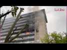 Violent incendie dans un immeuble à Ganshoren : 