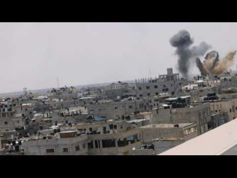 Israeli strikes hit Gaza's Rafah on fourth day of fighting