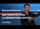 Réindustrialisation de la France : ce qu'il faut retenir des annonces d'Emmanuel Macron