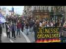 Retraites: manifestation à l'appel des organisations de jeunesse à Rennes