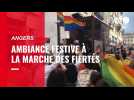 VIDÉO. La Marche des fiertés d'Angers dans une ambiance de fête