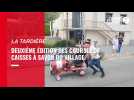 VIDEO. La deuxième édition de la course de caisses à savon de La Tardière en Vendée