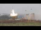 Israel's Iron Dome launches missiles to intercept rockets from Gaza - Label : AFPTV - First images - Category : News
