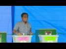 Thailand: PM Prayut Chan-O-Cha votes in general election