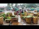Heavy rains in Bangladesh as Cyclone Mocha hits