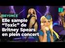 Au concert de Beyoncé, même Britney Spears était présente à sa façon
