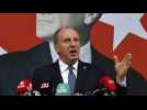 Turquie : un opposant à Erdogan jette l'éponge à trois jours de la présidentielle