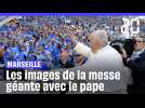 Pape François : Les images de la papamobile sur le Prado et de la messe géante au Vélodrome
