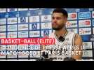 La conférence de presse après la rencontre du Saint-Quentin basket-ball face à Paris basket