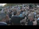 France's Macron meets public in Corsica