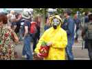 Wittelsheim : 300 manifestants contre le maintien des déchets à Stocamine