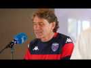 Aubin Hueber, nouveau manager du FC Grenoble, présente les recrues et le staff