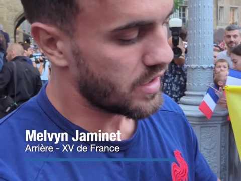 XV de France : bain de foule à Aix-en-Provence pour les bleus