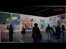 Expérience immersive : Tintin sur les murs du tour & Taxis