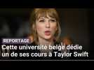 Taylor Swift enseignée à l'université de Gand : on a assisté au premier cours