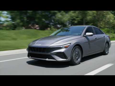 2024 Hyundai Elantra Driving Video