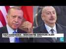 Haut-Karabakh : le président turc rencontre son homologue azerbaïdjanais
