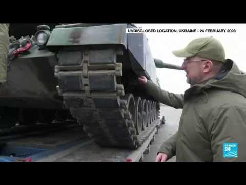 US Abrams battle tanks arrive in Ukraine, Zelensky says