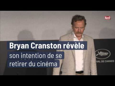 VIDEO : Bryan Cranston rvle son intention de se retirer du cinma