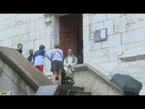 Mass held in Annecy cathedral after knife attack tragedy
