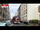 À Brest, un incendie s'est déclaré dans un immeuble, rue de la République