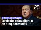 Mort de Berlusconi : La vie du « Cavaliere » en cinq dates clés