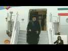 Iran president Ebrahim Raisi arrives in Venezuela