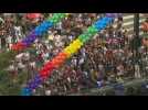 Thousands take part in Pride parade in Sao Paulo