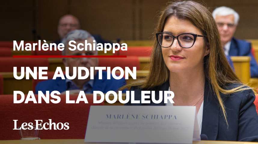 Illustration pour la vidéo « Je ne sais pas » : l’audition laborieuse de Marlène Schiappa devant le Sénat 