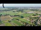 Saint-Omer : vol avec la montgolfière Goudale au-dessus des marais