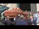 Silvio Berlusconi's coffin arrives at Milan Duomo for former Italian PM's funeral