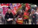 VIDÉO. À Quimper, environ 100 manifestants réclament de meilleures retraites