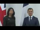 French interior minister welcomed by UK counterpart for migration cooperation talks