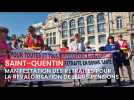 Manifestation des retraités à Saint-Quentin pour la revalorisation immédiate de leurs pensions
