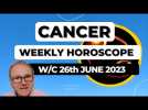 Cancer Horoscope Weekly Astrology from 26th June 2023