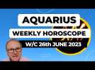 Aquarius Horoscope Weekly Astrology from 26th June 2023