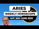 Aries Horoscope Weekly Astrology from 26th June 2023
