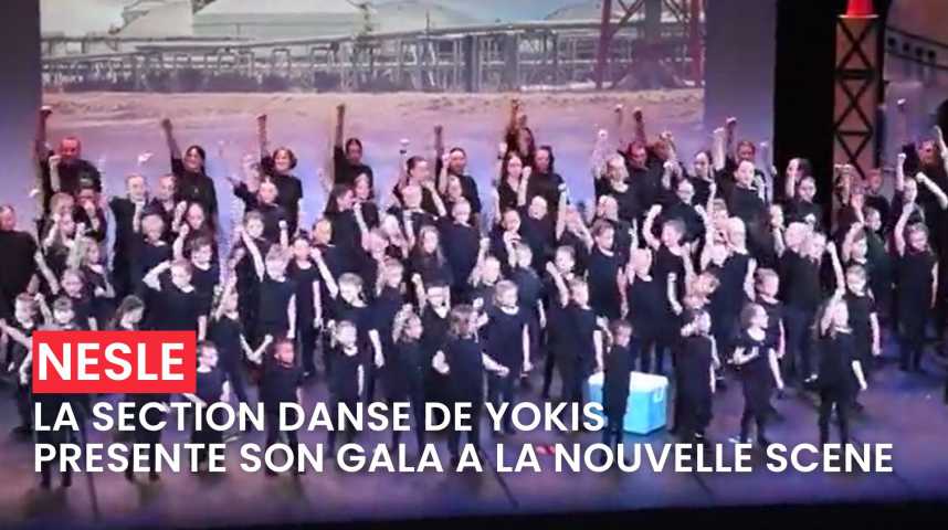 Vid Os A Nesle La Section Danse De Yokis Pr Sente Son Gala La