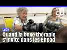 À Lyon, la boxe thérapie s'invite dans les Ehpad
