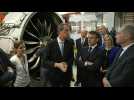Macron visits Safran to promote green aeronautics industry