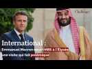 International: Emmanuel Macron reçoit MBS à l'Élysée, une visite qui fait polémique