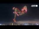 VIDÉO. En Chine, des dizaines de drones dans le ciel pour le Festival des bateaux-dragons