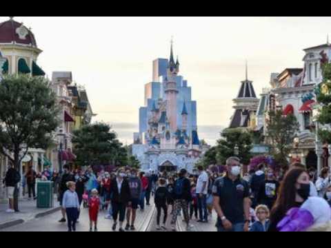 VIDEO : Sixime journe de grve  Disneyland Paris