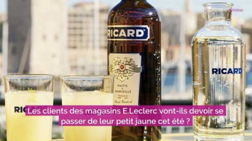Leclerc relance la bataille du prix du litre de Ricard