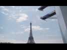 Avant les JO 2024, plongeons vertigineux devant la Tour Eiffel