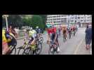 Albertville : Le passage des coureurs du Critérium du Dauphiné