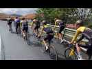 Séance d'entrainement de la Jumbo-Visma avant le départ de la 110ème édition du Tour de France