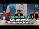 Après les violences urbaines, les annonces d'Emmanuel Macron