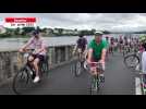 VIDÉO. Anjou Vélo Vintage à Saumur : 5000 participants au départ des randonnées cyclistes